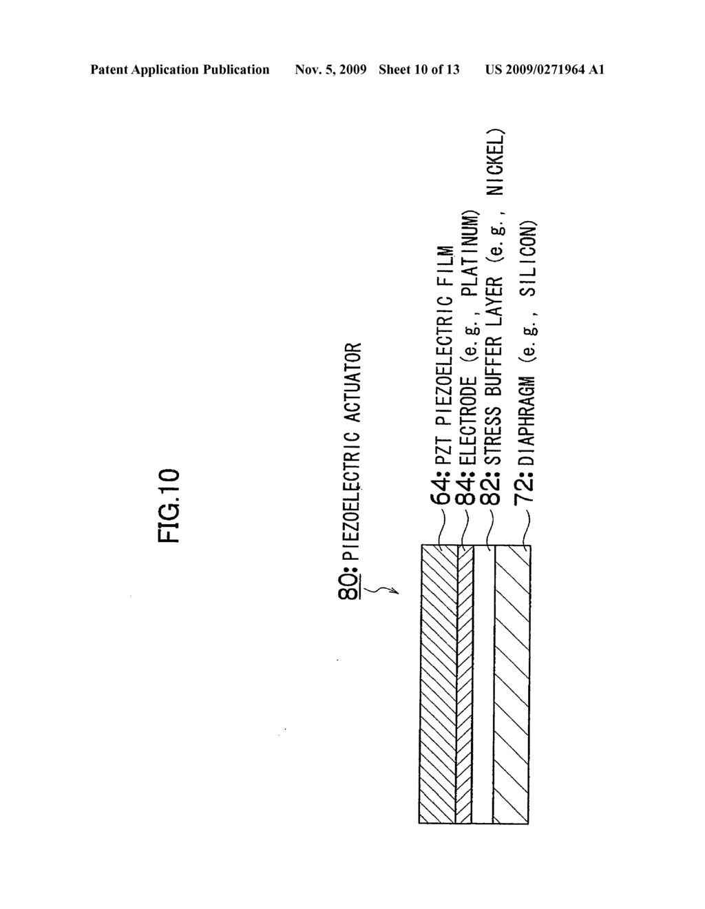 PIEZOELECTRIC ACTUATOR, METHOD OF MANUFACTURING SAME, AND LIQUID EJECTION HEAD - diagram, schematic, and image 11