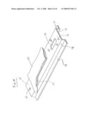 METHOD OF MAKING A ONE-PIECE SIDEWALL LINER WITH LOGISTIC SLOT diagram and image