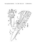 FOLDING KNIFE WITH OPENING MECHANISM diagram and image