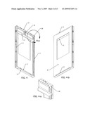 Prefabricated temporary building system consisting of interchangeable panels and a plurality of connectors used to construct walls, roofs, and floors without the need of fasteners, or tools or heavy construction equipment diagram and image