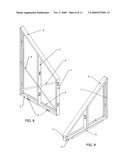 Prefabricated temporary building system consisting of interchangeable panels and a plurality of connectors used to construct walls, roofs, and floors without the need of fasteners, or tools or heavy construction equipment diagram and image