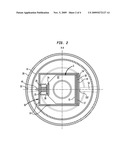 Cryogenic vacuum break thermal coupler with cross-axial actuation diagram and image