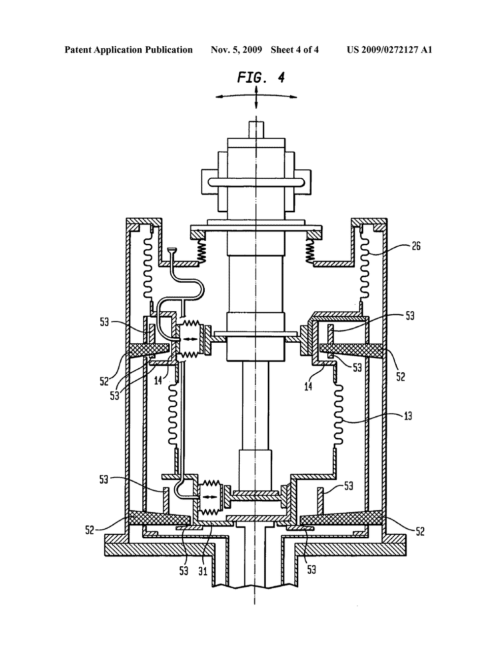 Cryogenic vacuum break thermal coupler with cross-axial actuation - diagram, schematic, and image 05