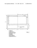 Healing Enhancement Apparatus Formed From Multi-Panel Curtain With A Calming Image diagram and image