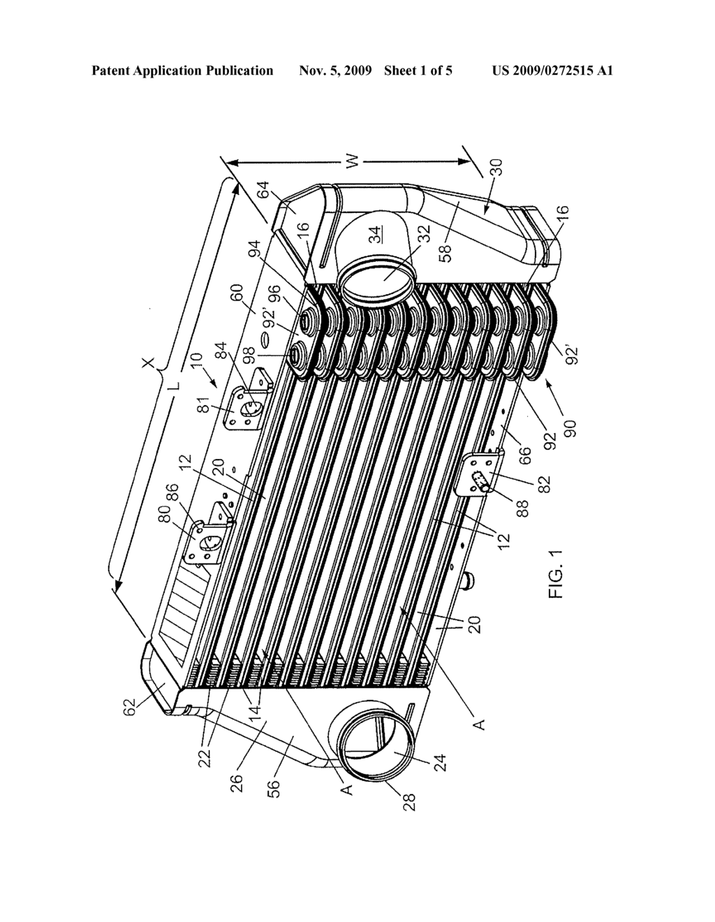 HEAT EXCHANGER USING AIR AND LIQUID AS COOLANTS - diagram, schematic, and image 02