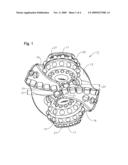 MODULAR HYBRID DRILL BIT diagram and image