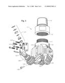 MODULAR HYBRID DRILL BIT diagram and image