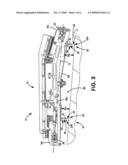 VEHICLE CONVEYOR WITH MAINTENANCE SUPPORT DEVICE diagram and image