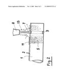 Method and device for cleaning the circumferential outer surface of welded metal pipes diagram and image