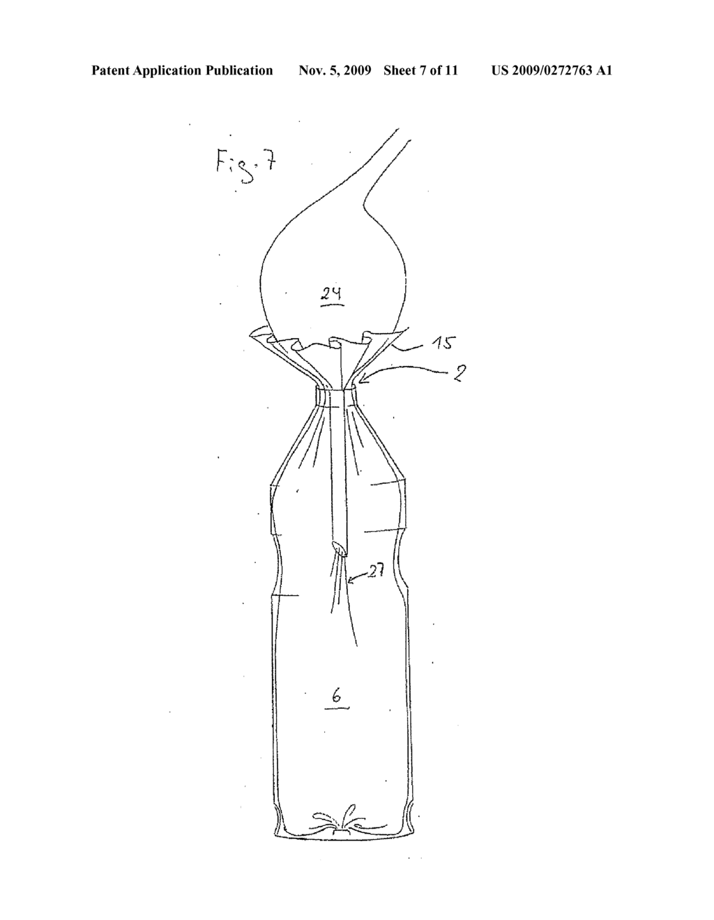 DISPENSER WITH A BAG INSIDE AND METHOD FOR MANUFACTURING OF THE SAME - diagram, schematic, and image 08