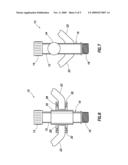 FAUCET-SUPPORTED HOSE RETAINING APPARATUS diagram and image