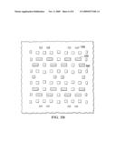 INTEGRATED CIRCUIT HAVING INTERLEAVED GRIDDED FEATURES, MASK SET AND METHOD FOR PRINTING diagram and image