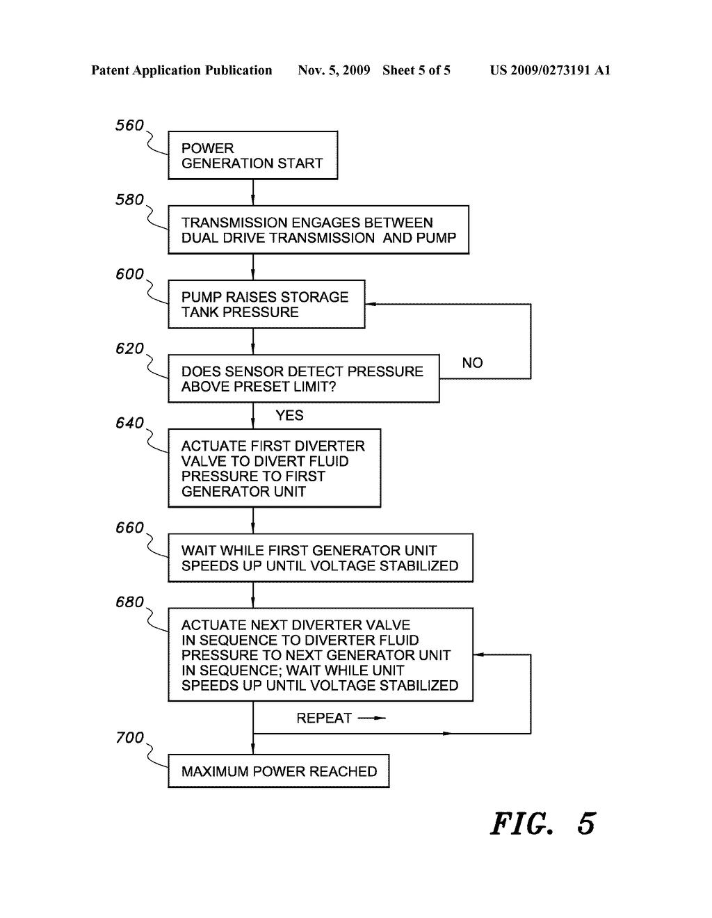 POWER PRODUCING DEVICE UTILIZING FLUID DRIVEN PUMP - diagram, schematic, and image 06