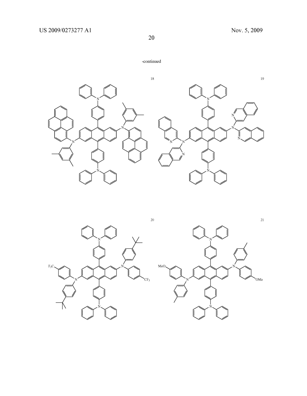 Novel organic electroluminescent compounds and organic electroluminescent device using the same - diagram, schematic, and image 22