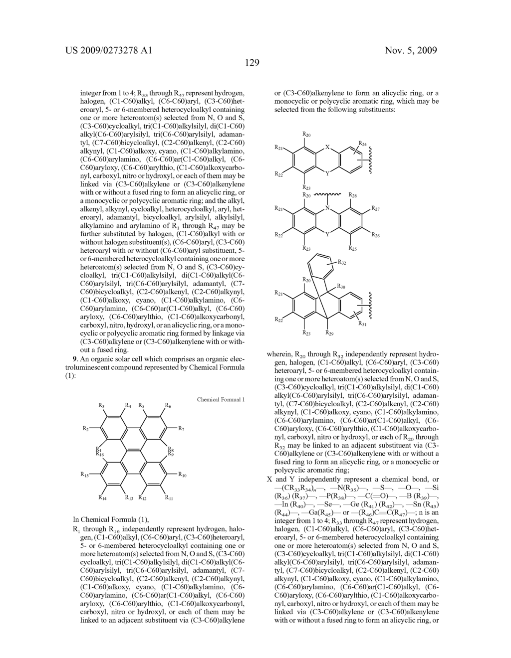 Novel organic electroluminescent compounds and organic electroluminescent device using the same - diagram, schematic, and image 131