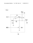 POWER SUPPLY DEVICE, ELECTRONIC DEVICE USING THE SAME, AND SEMICONDUCTOR DEVICE diagram and image