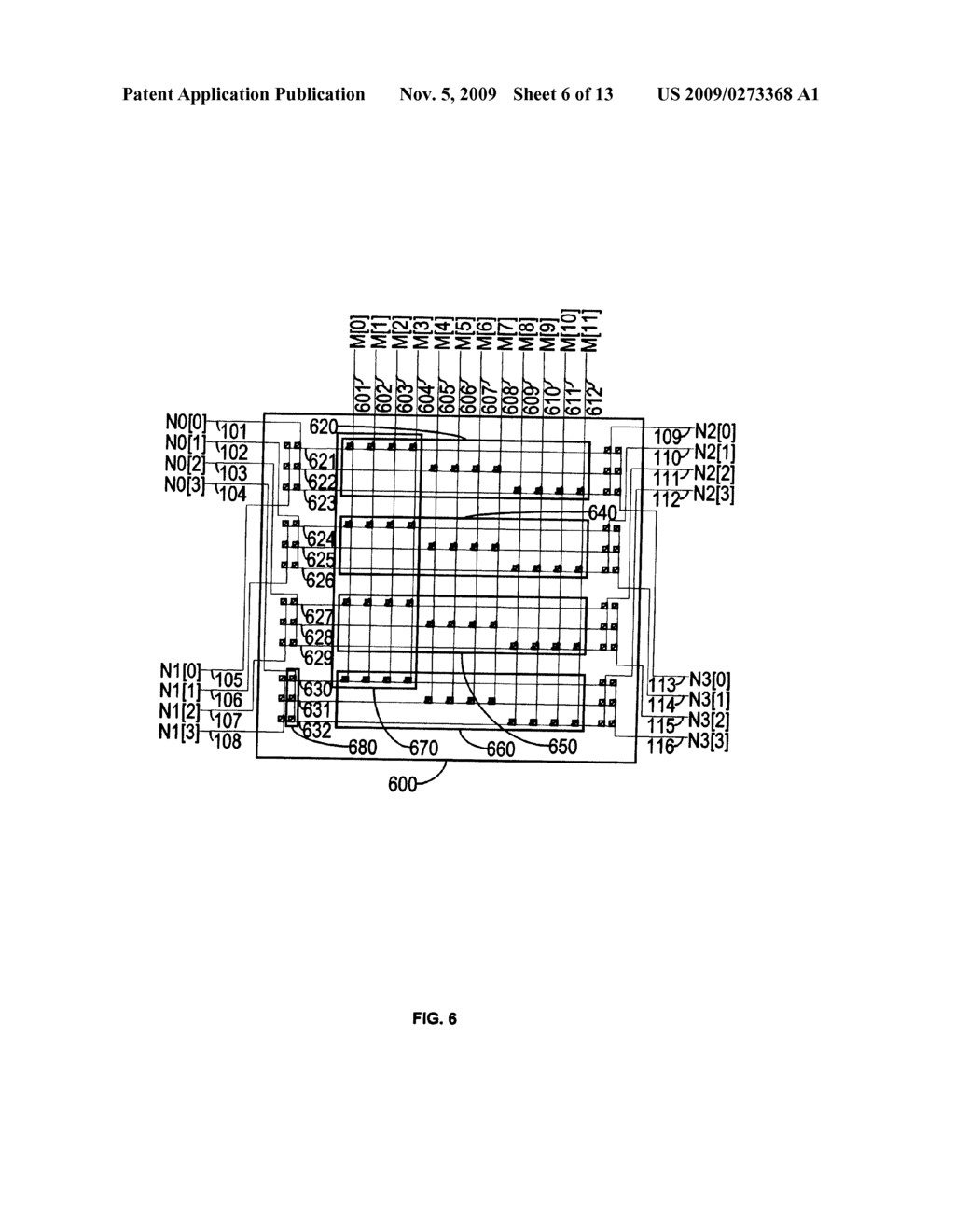 SCALABLE NON-BLOCKING SWITCHING NETWORK FOR PROGRAMMABLE LOGIC - diagram, schematic, and image 07