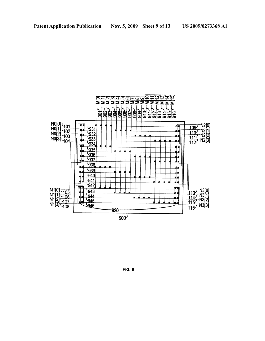 SCALABLE NON-BLOCKING SWITCHING NETWORK FOR PROGRAMMABLE LOGIC - diagram, schematic, and image 10