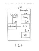 Power Conserving Active RFID Label diagram and image