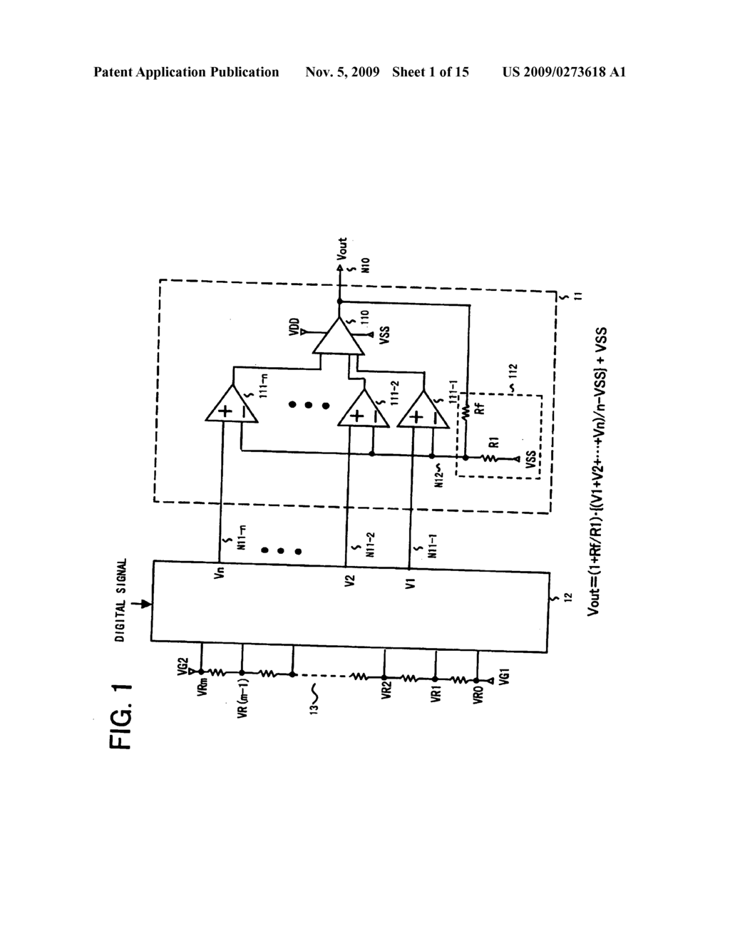 Digital-to-analog converter circuit, data driver, and display device using the digital-to-analog converter circuit - diagram, schematic, and image 02