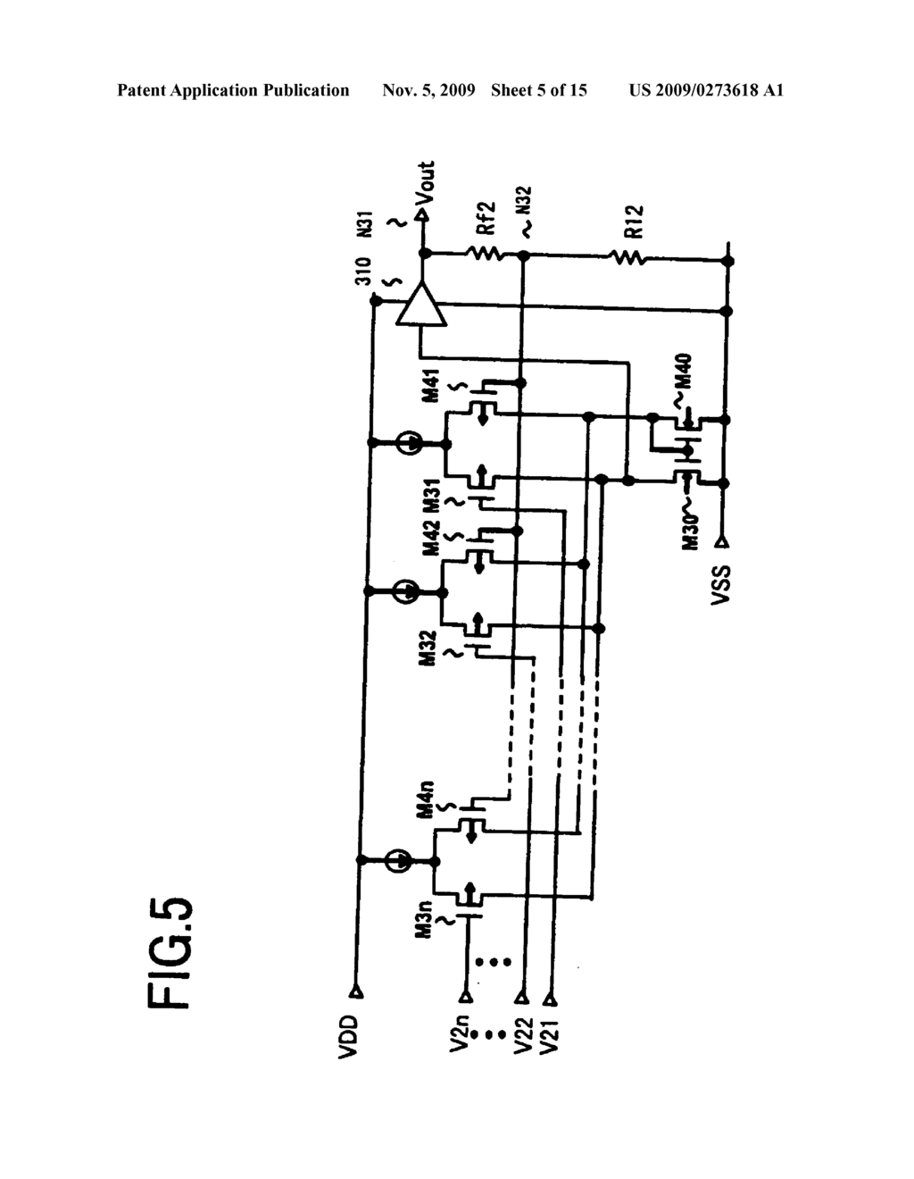 Digital-to-analog converter circuit, data driver, and display device using the digital-to-analog converter circuit - diagram, schematic, and image 06