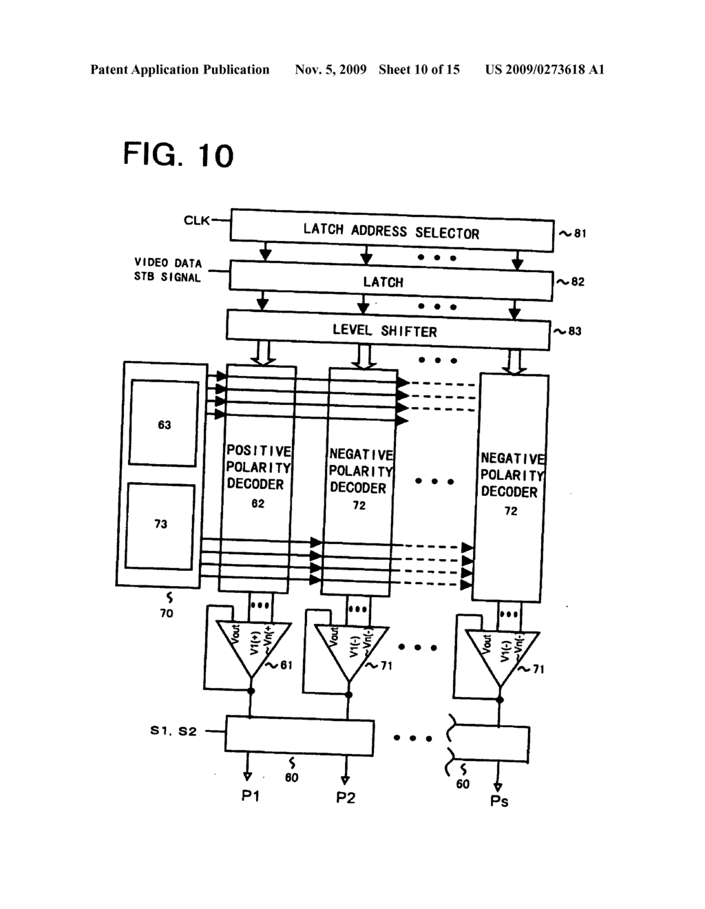 Digital-to-analog converter circuit, data driver, and display device using the digital-to-analog converter circuit - diagram, schematic, and image 11