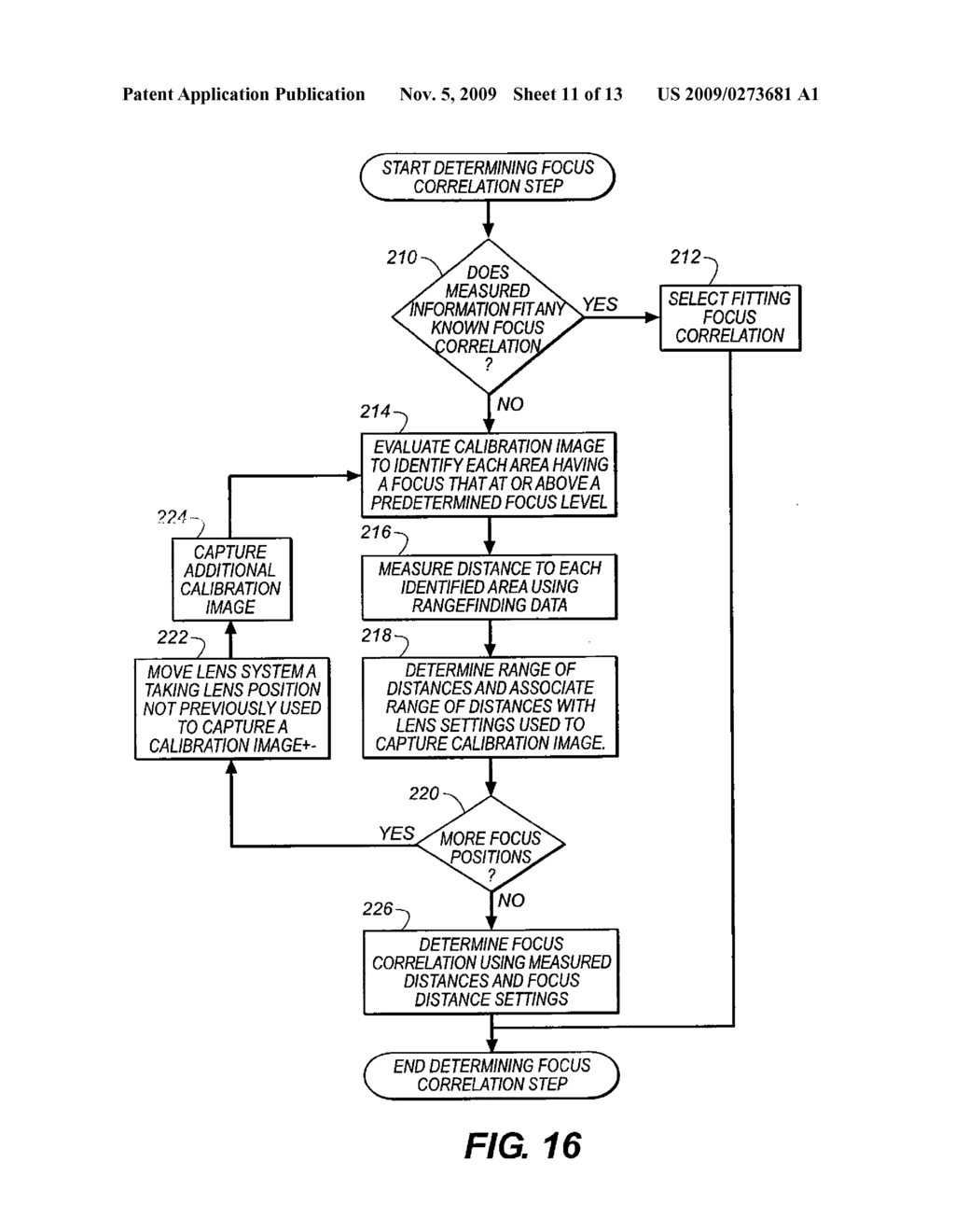 AUTOMATIC FOCUS SYSTEM CALIBRATION FOR IMAGE CAPTURE SYSTEMS - diagram, schematic, and image 12