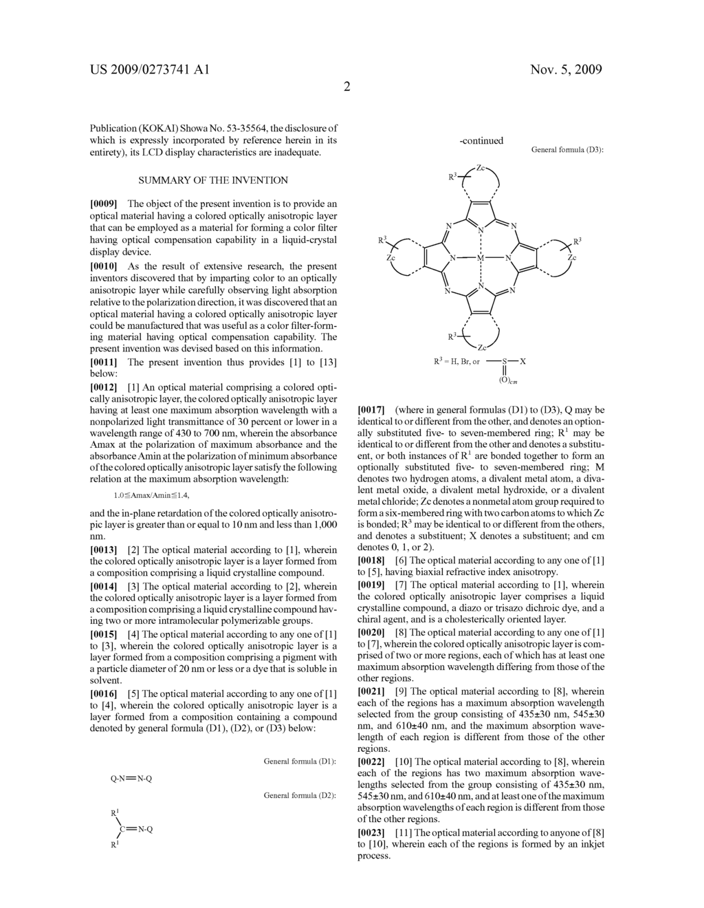 OPTICAL MATERIAL HAVING A COLORED OPTICALLY ANISOTROPIC LAYER - diagram, schematic, and image 04