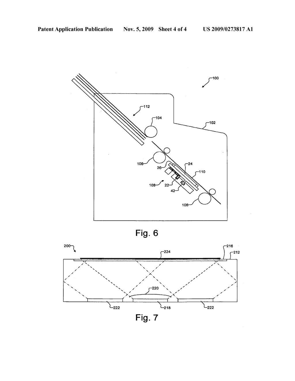 Two-Dimensional CMOS Sensor Array to Image Documents and Other Flat Objects - diagram, schematic, and image 05