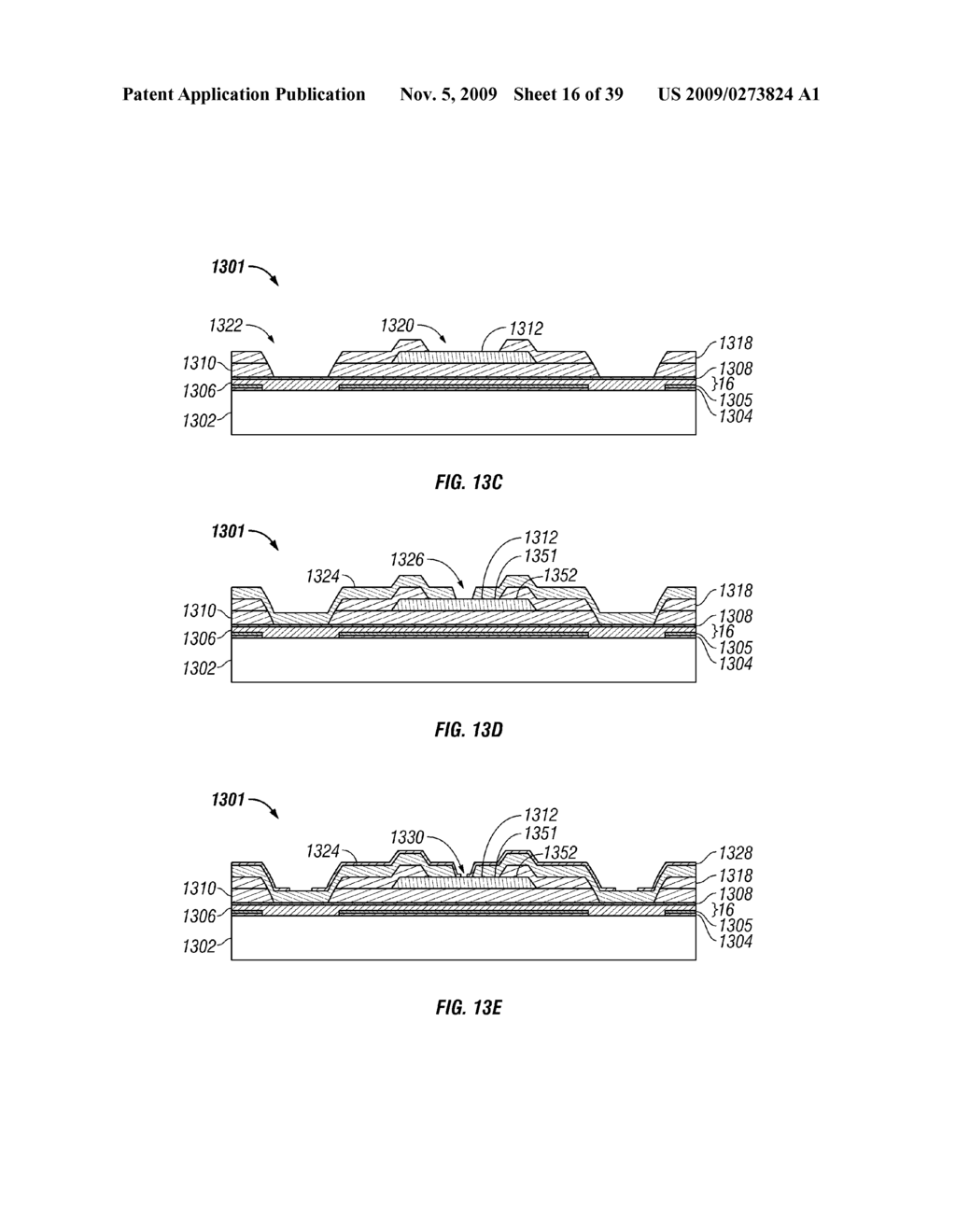 ELECTROMECHANICAL SYSTEM HAVING A DIELECTRIC MOVABLE MEMBRANE - diagram, schematic, and image 17