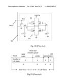 Mirror device comprising micromirrors possessing a specific natural oscillation frequency diagram and image