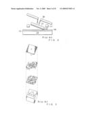 Mirror device comprising micromirrors possessing a specific natural oscillation frequency diagram and image