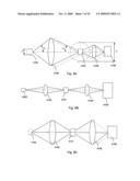 Mirror device comprising micromirrors possessing a specific natural oscillation frequency diagram and image