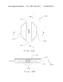 Mirror device comprising micromirrors possessing a specific natural oscillation frequency diagram and image