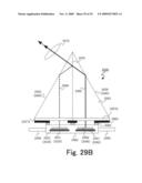 Mirror device comprising micromirrors possessing a specific natural oscillation frequency diagram and image