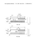 Mirror device comprising micromirrors possessing a specific natural oscillation frequency diagram and image