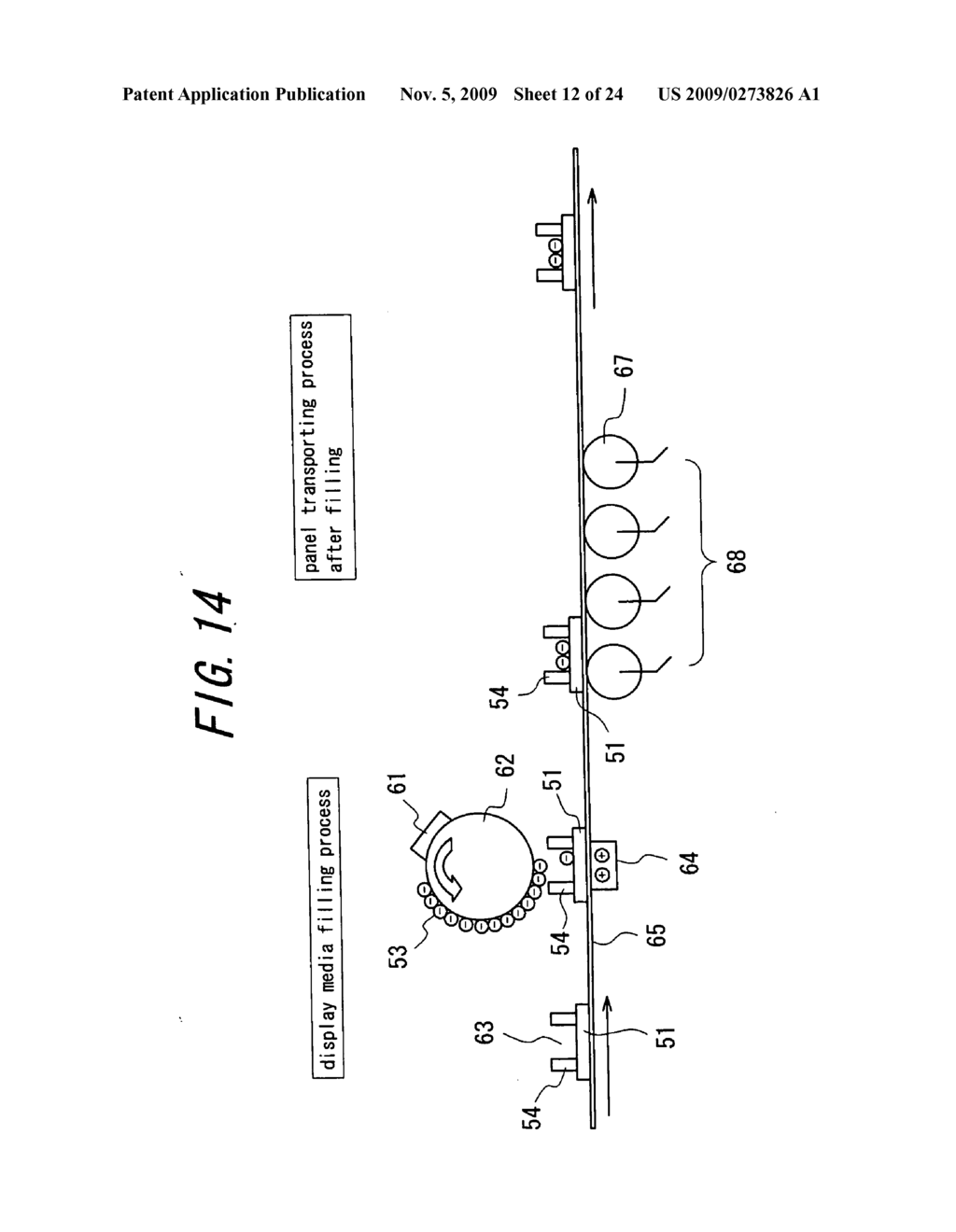 Method of manufacturing information display panel - diagram, schematic, and image 13