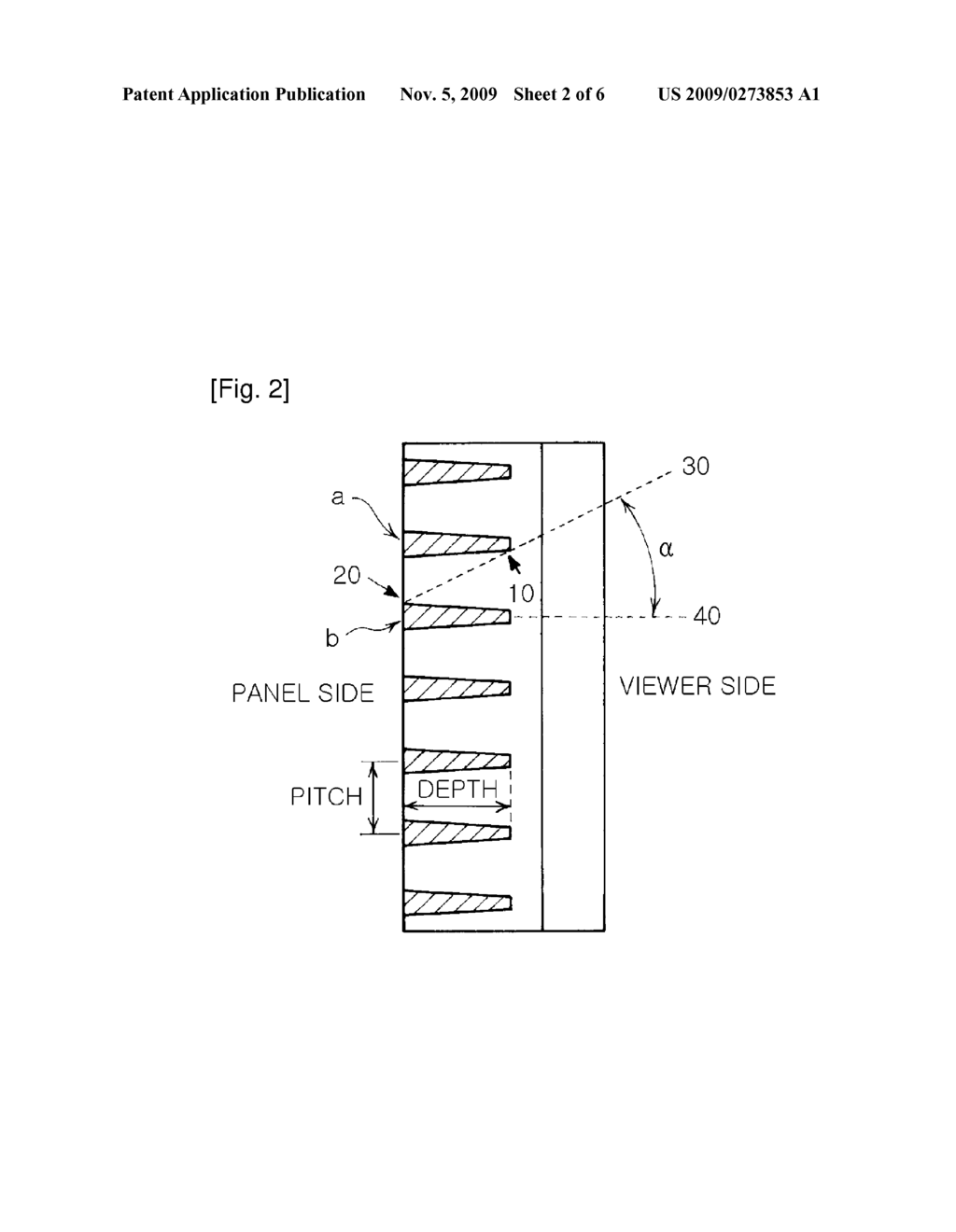 Film for Improving Contrast and Preventing Moire Pattern, PDP Filter and Display Device Comprising the Same - diagram, schematic, and image 03