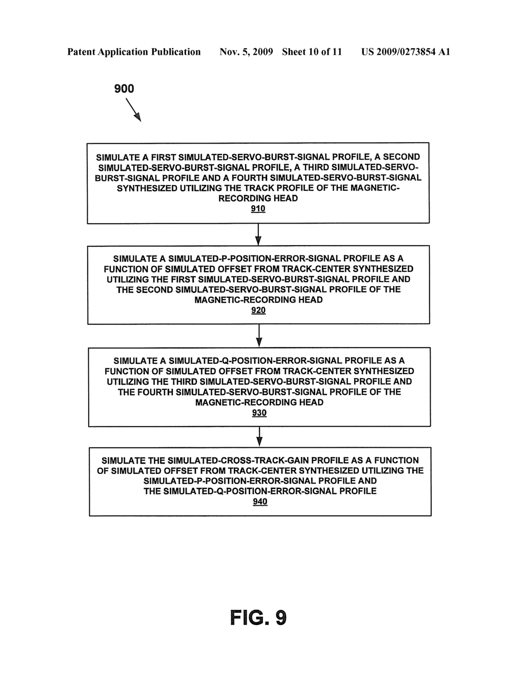 METHOD FOR SCREENING MAGNETIC-RECORDING HEADS - diagram, schematic, and image 11