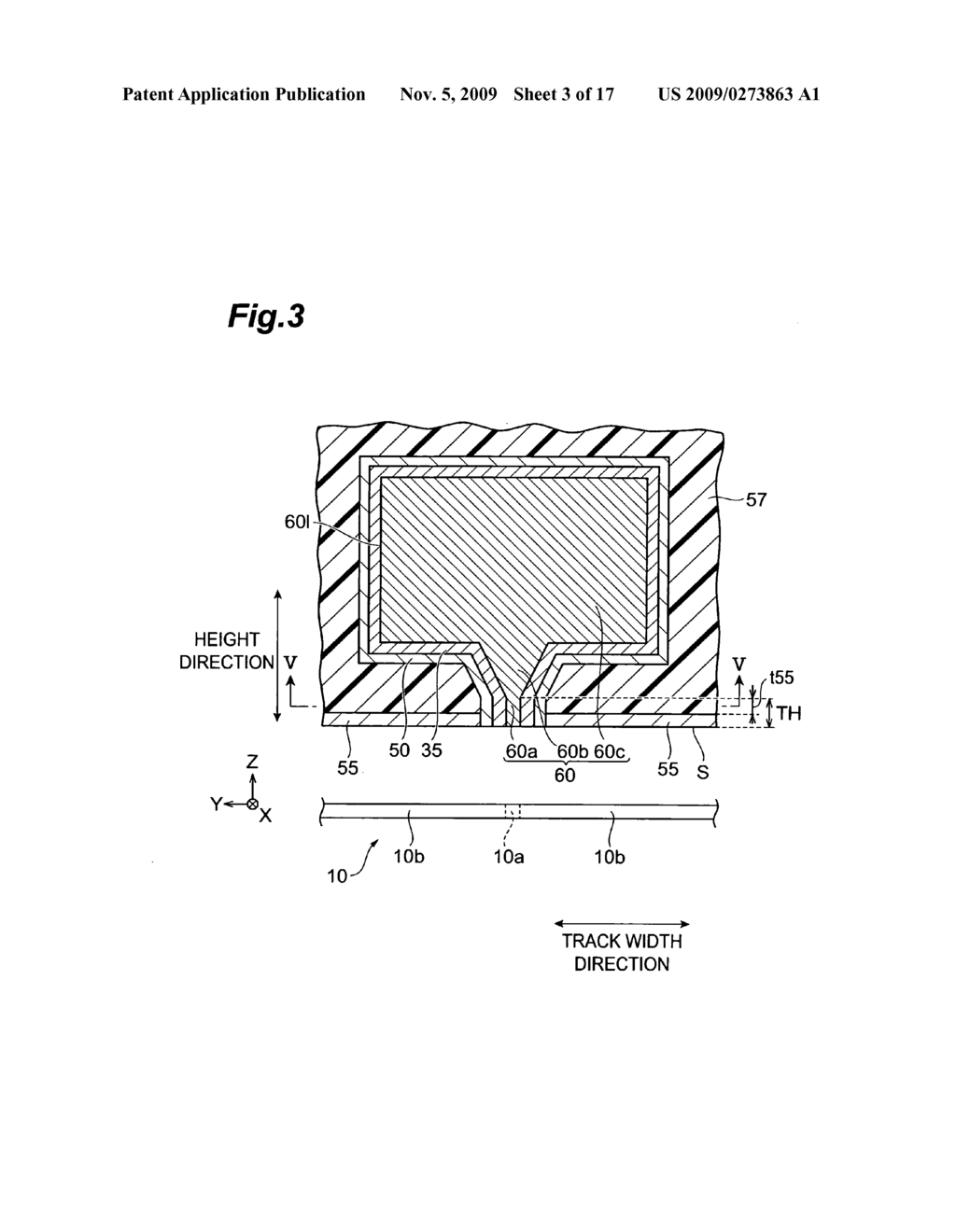 Thin-film magnetic head for perpendicular magnetic recording and method of making the same - diagram, schematic, and image 04