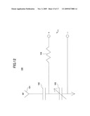 VARIABLE CAPACITOR AND FILTER CIRCUIT WITH BIAS VOLTAGE diagram and image