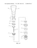 High power LED lamp with heat dissipation enhancement diagram and image