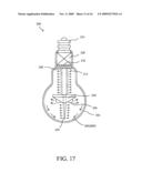 High power LED lamp with heat dissipation enhancement diagram and image