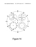 Calculating clock (multiplication figure) diagram and image