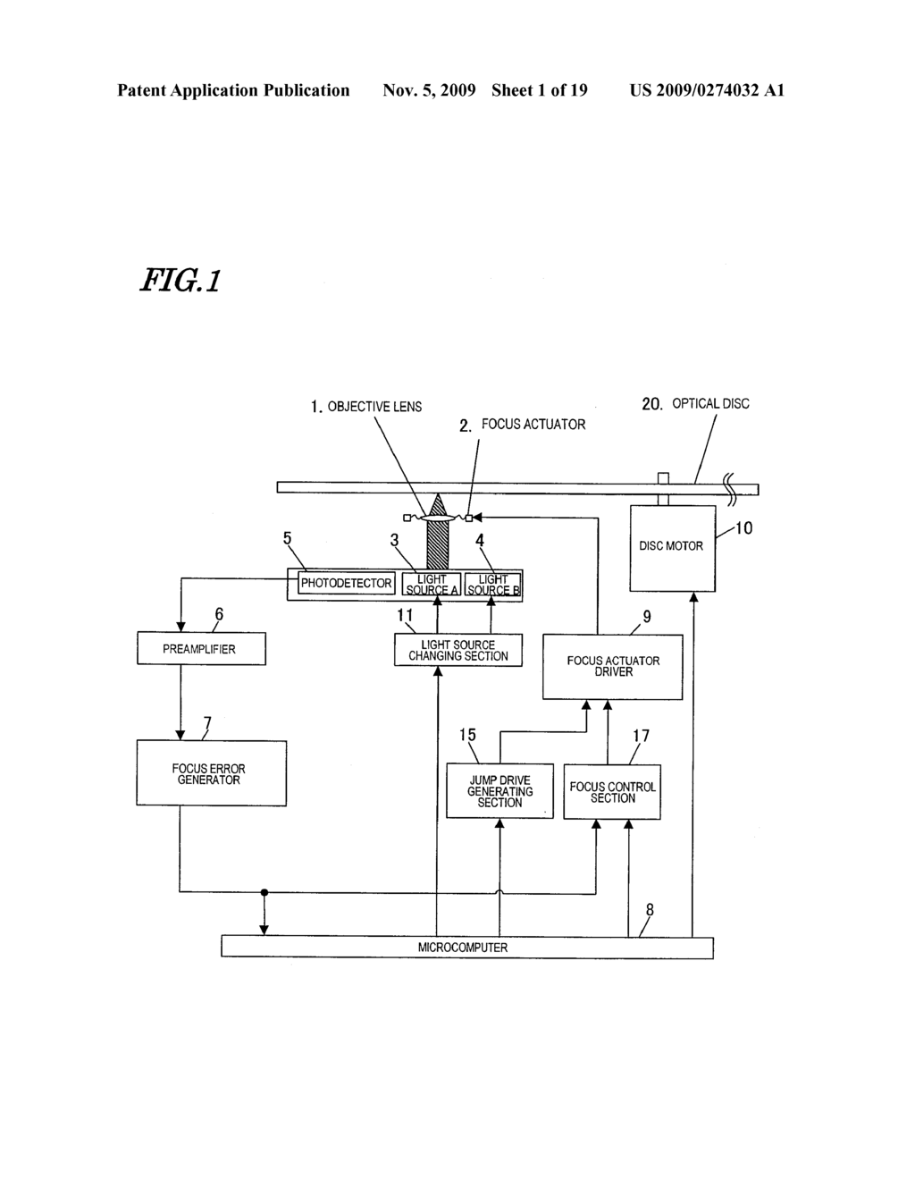 OPTICAL DISC DEVICE - diagram, schematic, and image 02