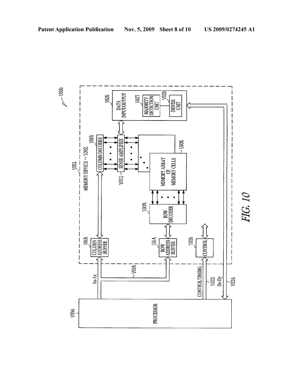 APPARATUS AND METHODS HAVING MAJORITY BIT DETECTION - diagram, schematic, and image 09