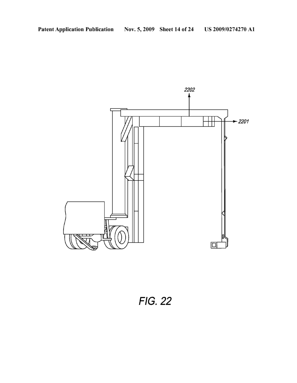 Single Boom Cargo Scanning System - diagram, schematic, and image 15