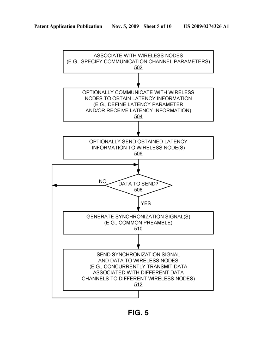 SYNCHRONIZATION OF SIGNALS FOR MULTIPLE DATA SINKS - diagram, schematic, and image 06