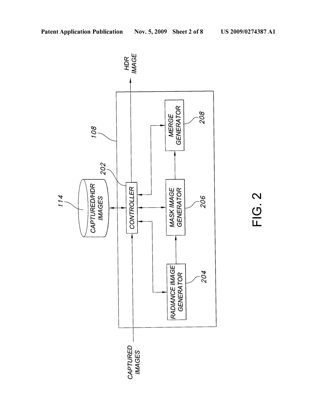 METHOD OF CAPTURING HIGH DYNAMIC RANGE IMAGES WITH OBJECTS IN THE SCENE - diagram, schematic, and image 03