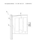 Adhesive closure strip for bulk material product bag diagram and image